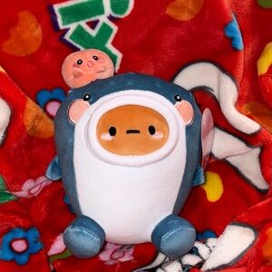 Whale shark tayto potato mini mochi plush 6 inch plush NEW RARE QUICK SHIP